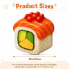 Salmon Roe Sushi Throw Pillow