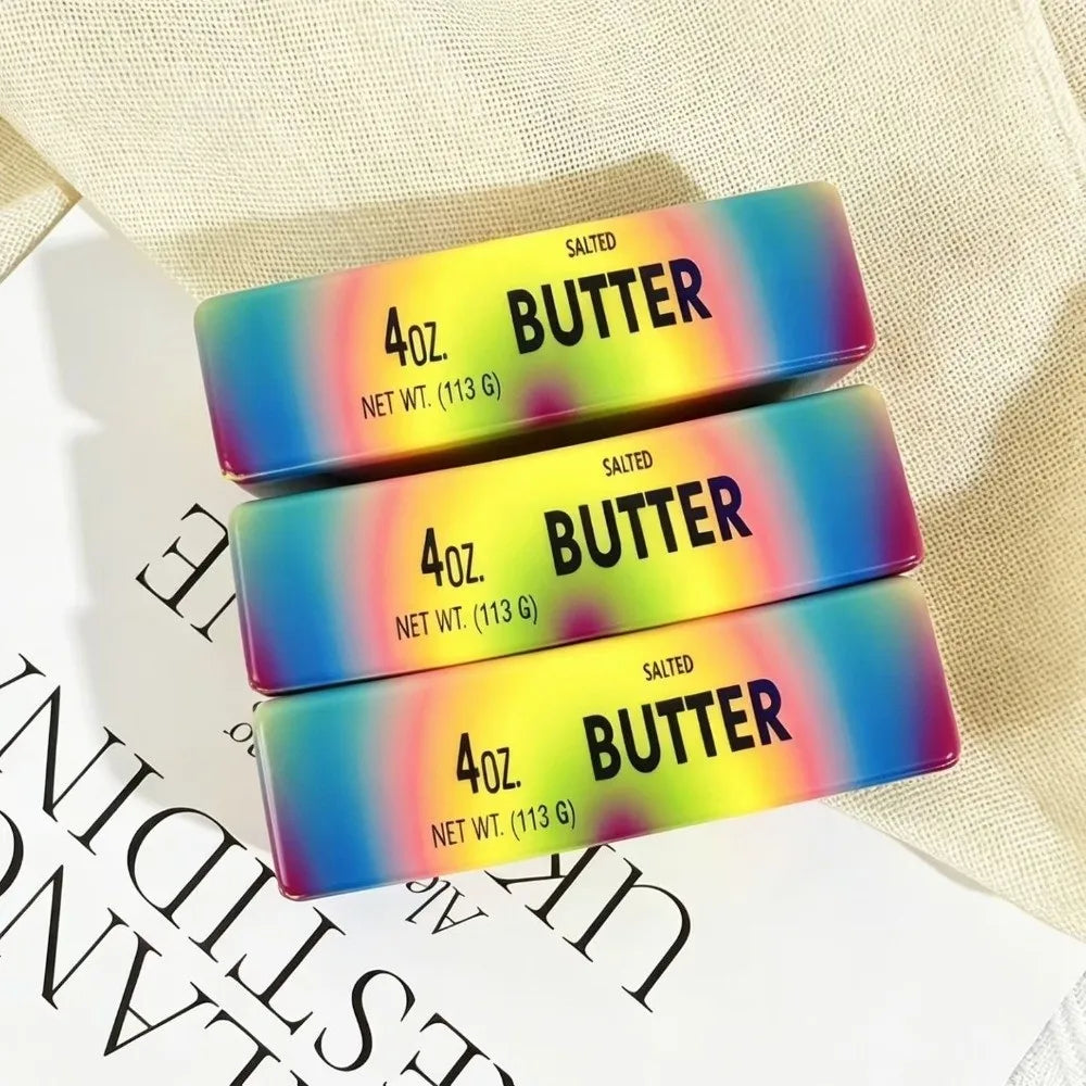 Colorful Halloween Squishy Toy Creative Kneading Butter Stick Squeezing Toy Funny Elastic Slow Rebound Butter Stick