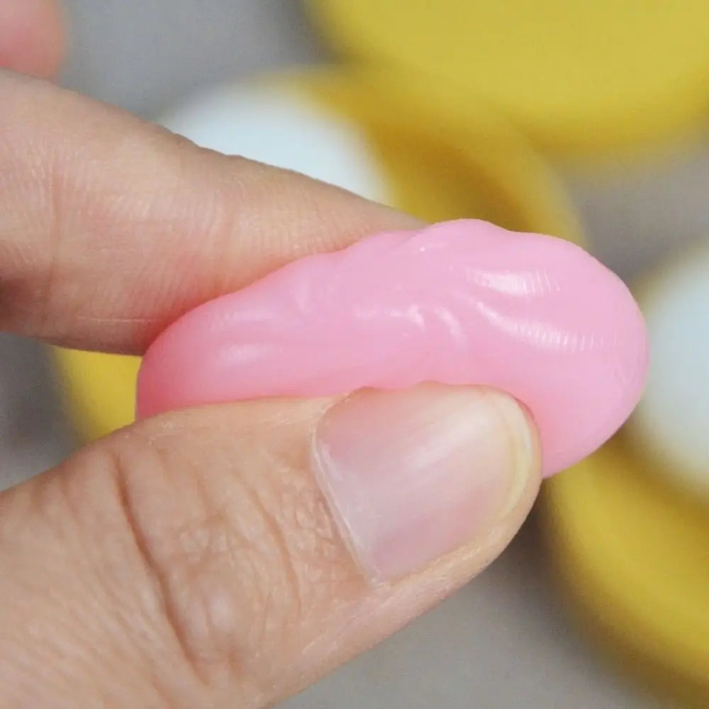 Soft Cute Mini Dumplings Squishy Food Shape With Steamer Squishy Crystal Bun Pinch Squeezable Fidget Sensory Children Gift