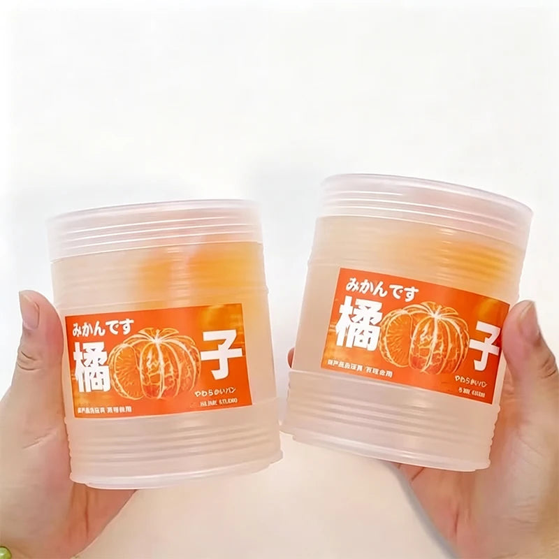 Slime 300ml Fruit Juice Scented Clear Water Slime Crystal Mud Jelly Decompression Kneading Soft Relaxed Pinch Relieve Pressure