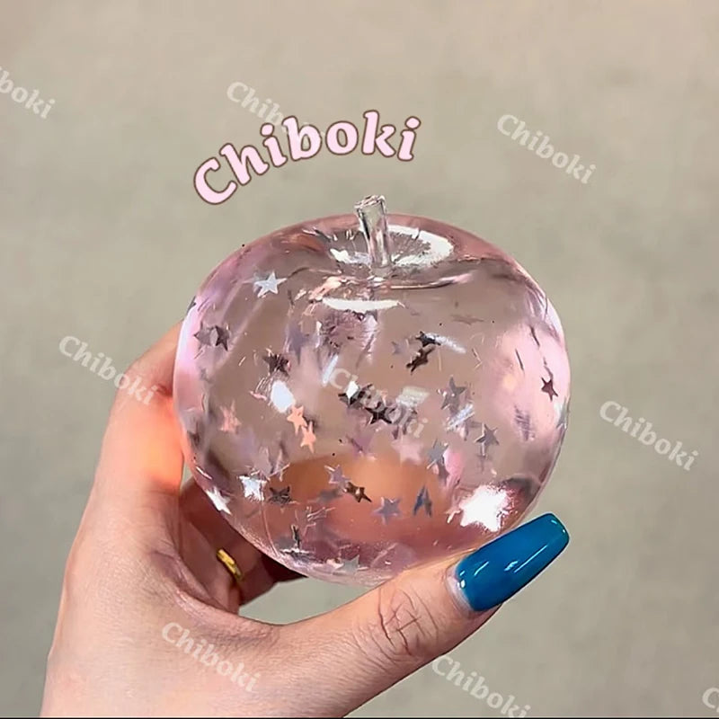 Original Chiboko Fruit Series Micro-Plastic Non-Rebound Vaseline Squishy Toys Anti-Anxiety Stress Relief Squeeze Fidget Toys