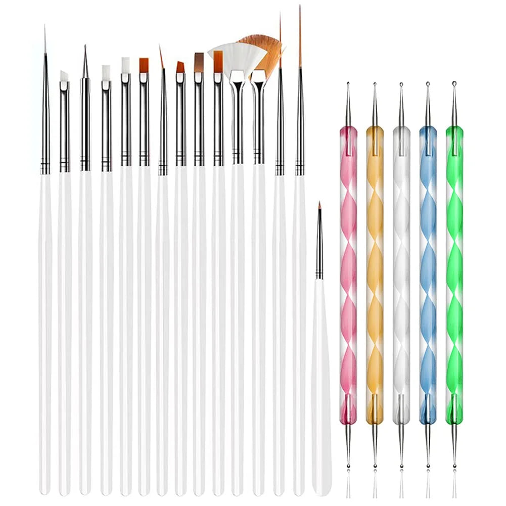 Nails Things Brushes For Manicure Set Nails Art Accessories Tools Kits Nail Supplies For Professionals Manicure Set