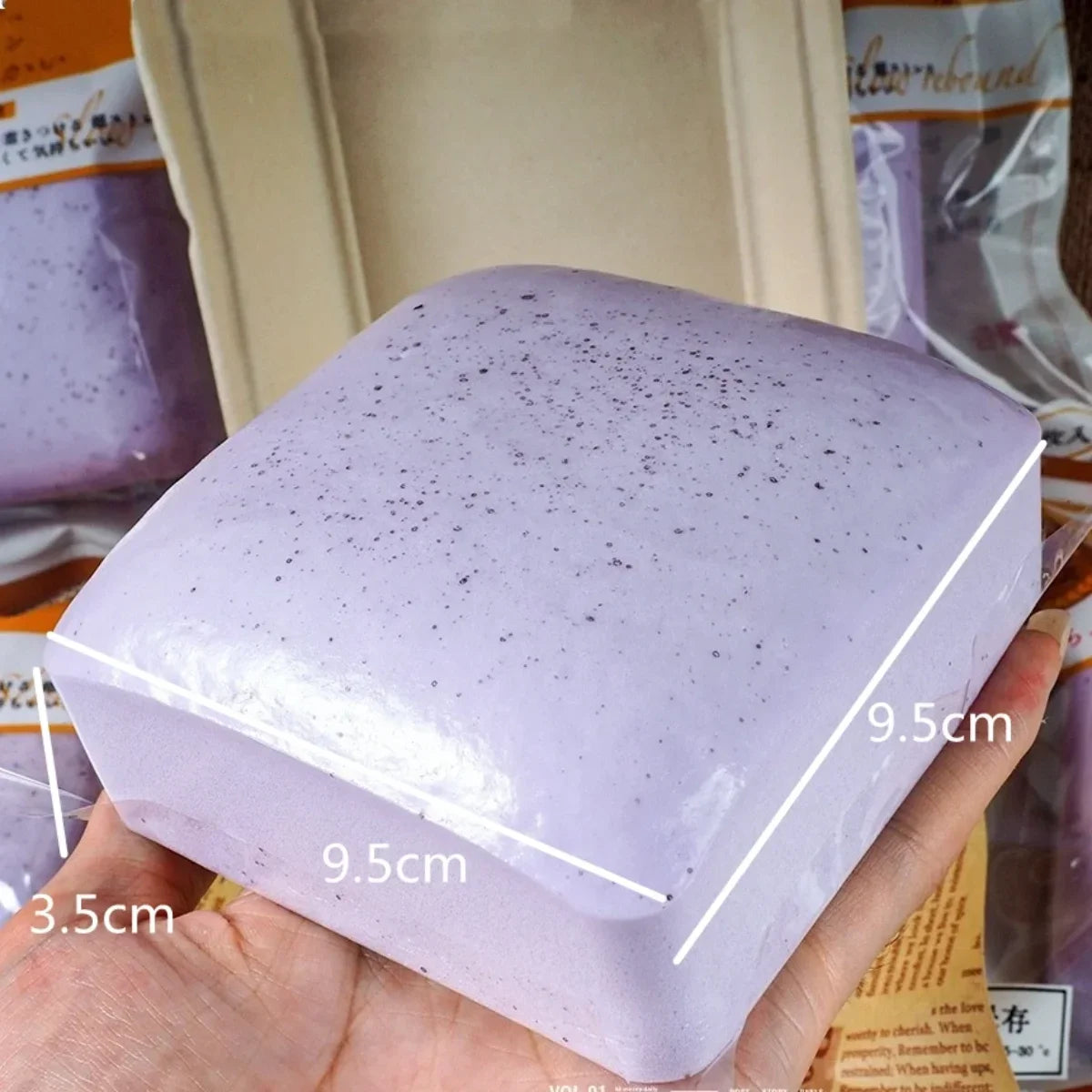 Squishy with many Korean reviews Soft Slow Rising Toast Bread Squishy Stress Relief Fidget Toy Sticky Toast Squishy Squeeze Toys