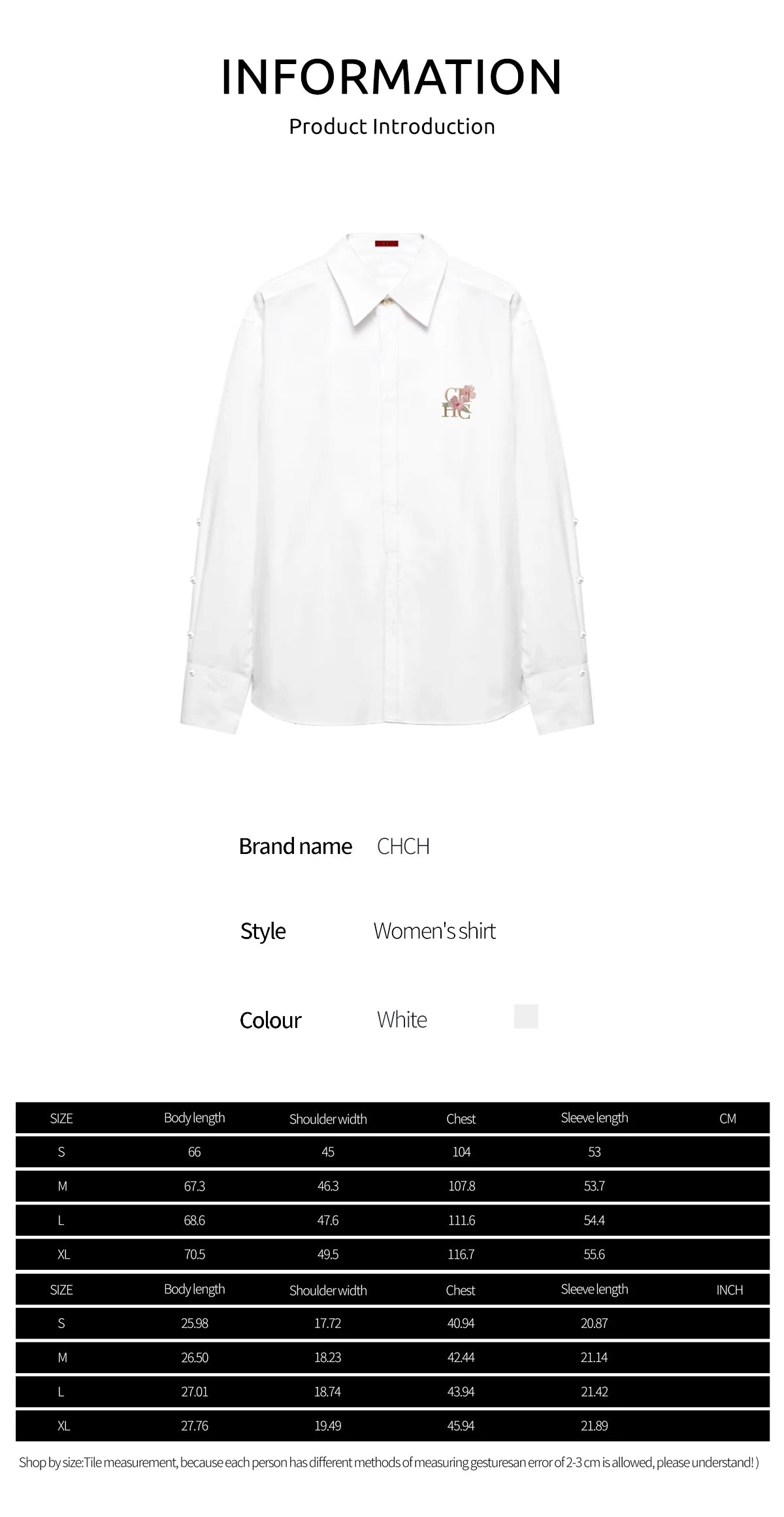Women Blouse Casual Long Sleeve Shirts Embroidered Flowers Elegant Lapel Loose Shirt Single Breasted Solid Office Female Shirts