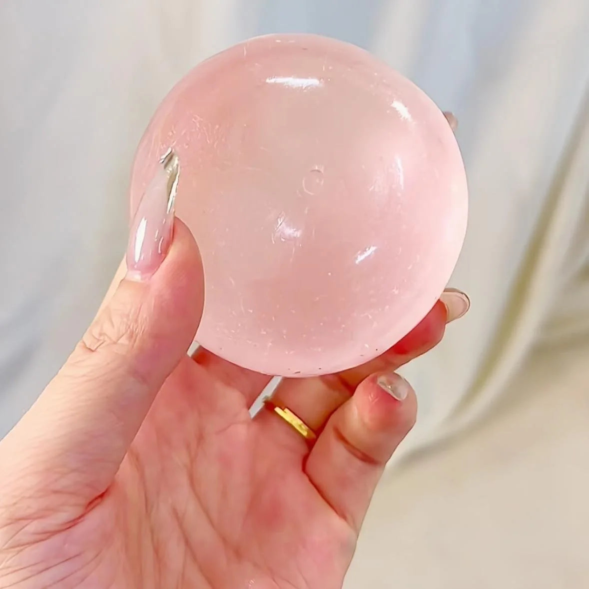2026 Blue strawberry Maltose Squishy Toys Anti Stress Fidgets Soft Simulated Transparent Maltose Slow-rebound Decompression Toy