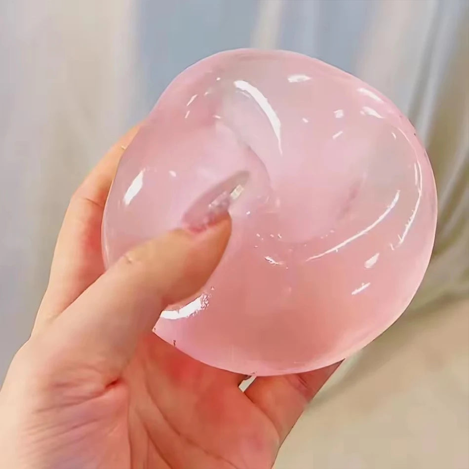 2026 Blue strawberry Maltose Squishy Toys Anti Stress Fidgets Soft Simulated Transparent Maltose Slow-rebound Decompression Toy