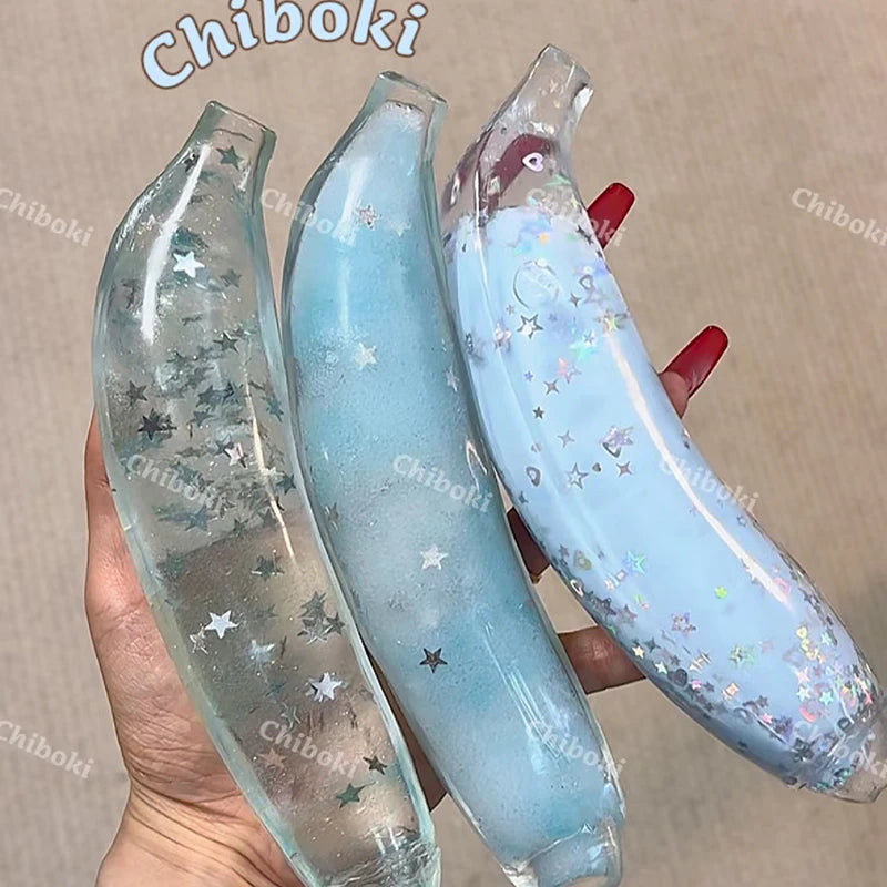 Original Chiboko Fruit Series Micro-Plastic Non-Rebound Vaseline Squishy Toys Anti-Anxiety Stress Relief Squeeze Fidget Toys