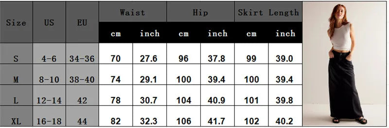 Vintage Women Denim Maxi Skirt Raw Hem A-Line Jean Skirt Casual Y2K Fashion High Waisted Long Denim Skirt with Pockets