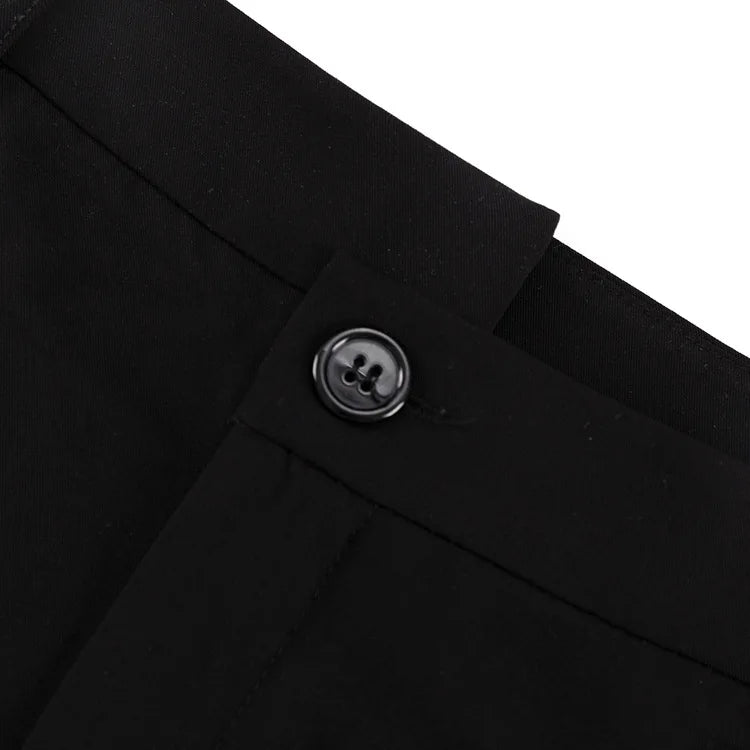 Black Skirt 2025 Summer Design Split Satin Women's Long Skirt