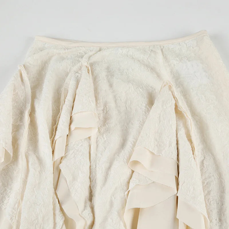 Women Irregular Skirt Doomsday Wasteland Design For Women 2026 Spring Summer Mid Skirts High Street Skirts