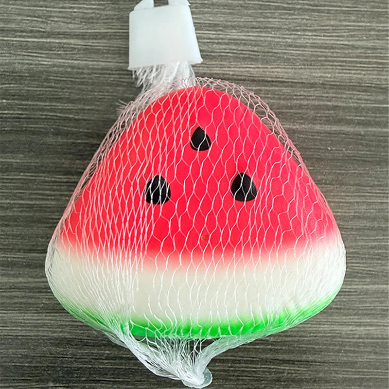 Watermelon Squishy Toys Slow Rising Anti-Stress Simulated Fruit Soft Squeeze Toy for Party Decompression Toy Gifts