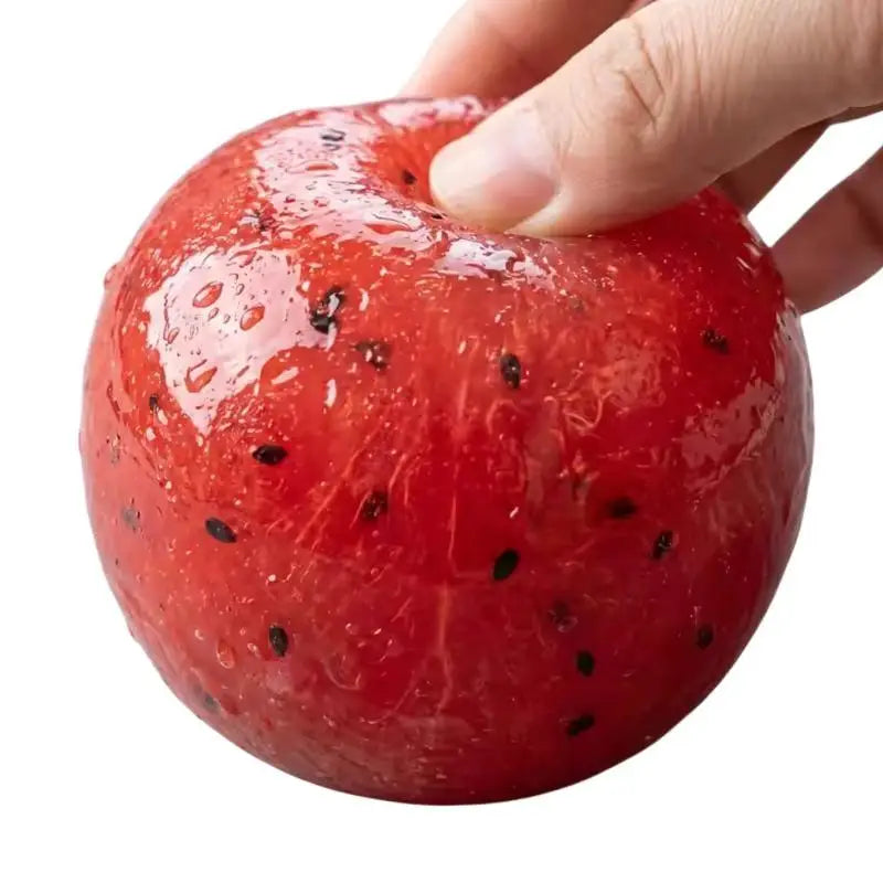 Watermelon Squishy Toy for Stress Relief Features Soft Slow Rebound Function