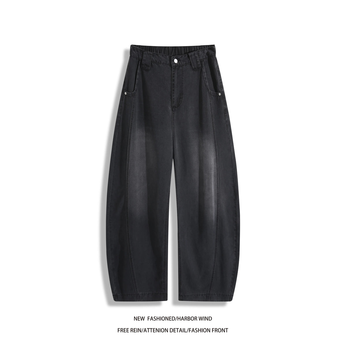 Man Pants Mens Jeans Summer New High Street Fashion Casual Thin Ice Silk Curved Blade Trousers For Men