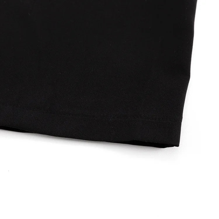 Black Skirt 2025 Summer Design Split Satin Women's Long Skirt