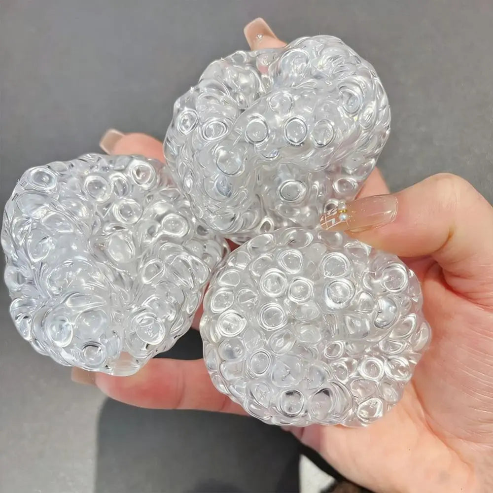 New Super Soft Squishy Balls Textured Moldable Sensory Fidget Toys Crunchy Memory Gel Fidget Toys Stress Relief