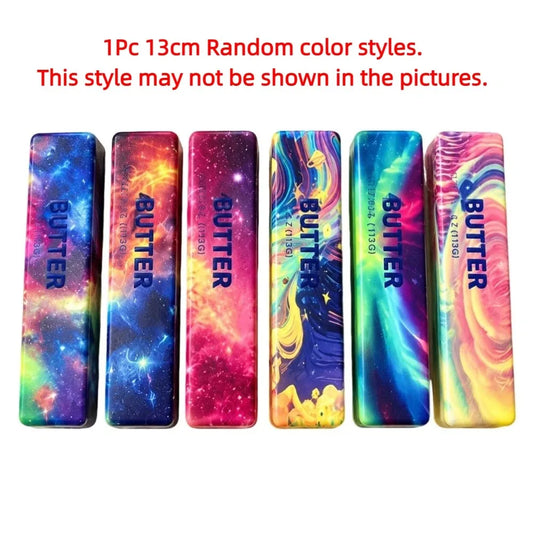 Colorful Halloween Squishy Toy Creative Kneading Butter Stick Squeezing Toy Funny Elastic Slow Rebound Butter Stick