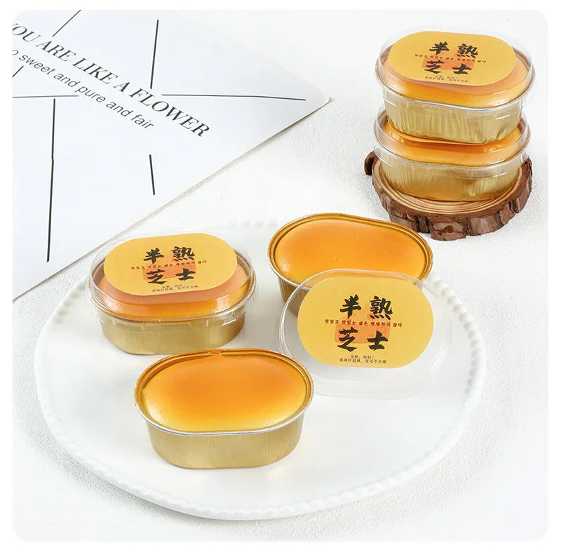 1/2pcs Squishy Cheese Bread Squeeze Toy Stress Relief Slow Rising Sensory Fidget Toys for Anxiety ADHD Autism for Kids Adults