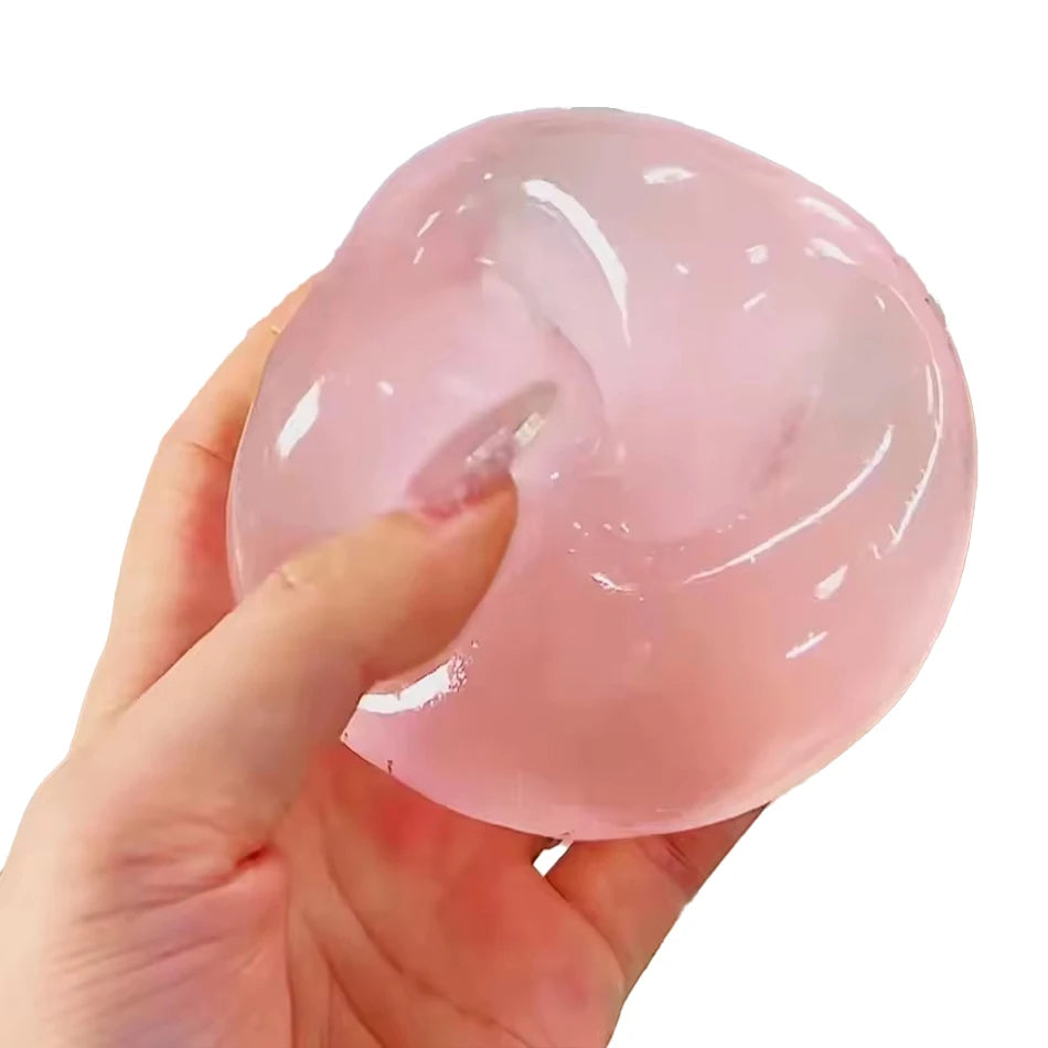 2026 Blue strawberry Maltose Squishy Toys Anti Stress Fidgets Soft Simulated Transparent Maltose Slow-rebound Decompression Toy