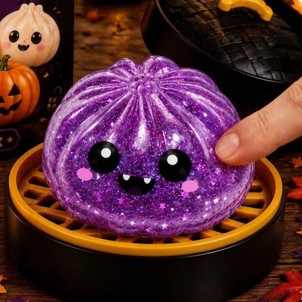Halloween Dumpling Squishy – Slow-Rising Fidget Toy