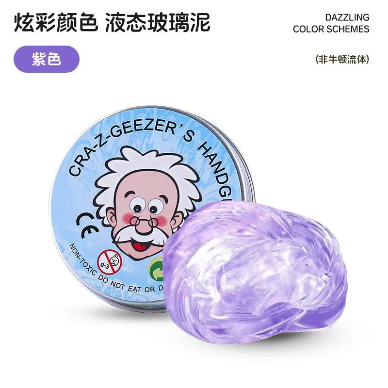 Soft Clay Liquid Slime (Hug Milk Fake Water) - Squishy Stress Relief Toy for Kids, Puffable & Non-Sticky Slime Toy