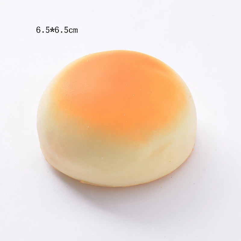 Squishy Food Creative Simulation Bread Toast Donuts Slow Rising Squeeze Stress Relief Toys Spoof Tease People Desktop Decoration