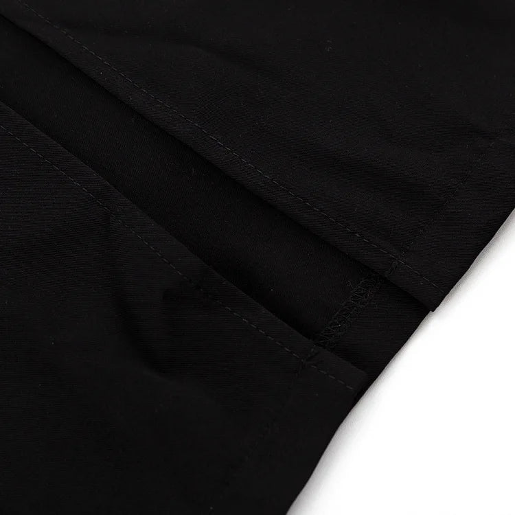 Black Skirt 2025 Summer Design Split Satin Women's Long Skirt