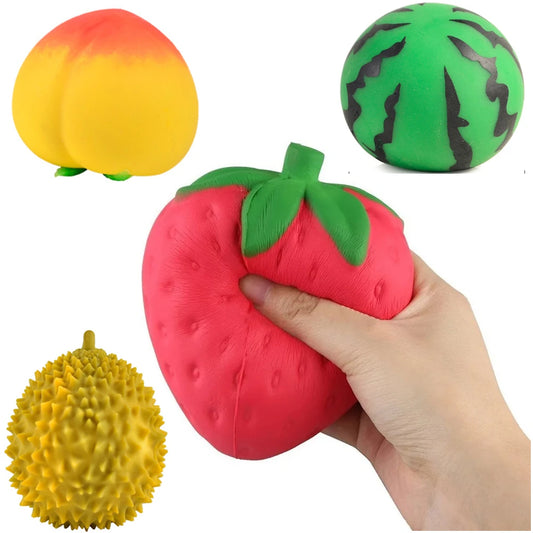 Fruit Salad — Jumbo Fruit Squishy Toys
