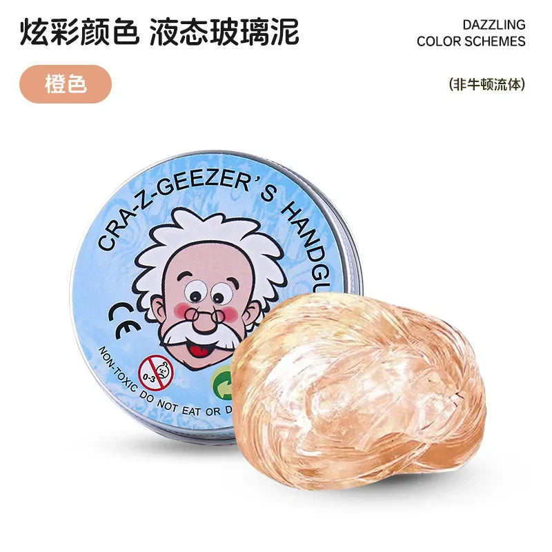 Soft Clay Liquid Slime (Hug Milk Fake Water) - Squishy Stress Relief Toy for Kids, Puffable & Non-Sticky Slime Toy