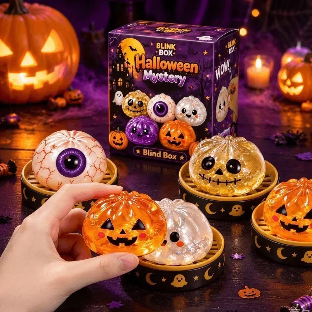 Halloween Dumpling Squishy – Slow-Rising Fidget Toy