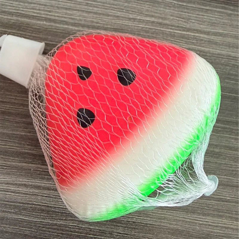 Watermelon Squishy Toys Slow Rising Anti-Stress Simulated Fruit Soft Squeeze Toy for Party Decompression Toy Gifts