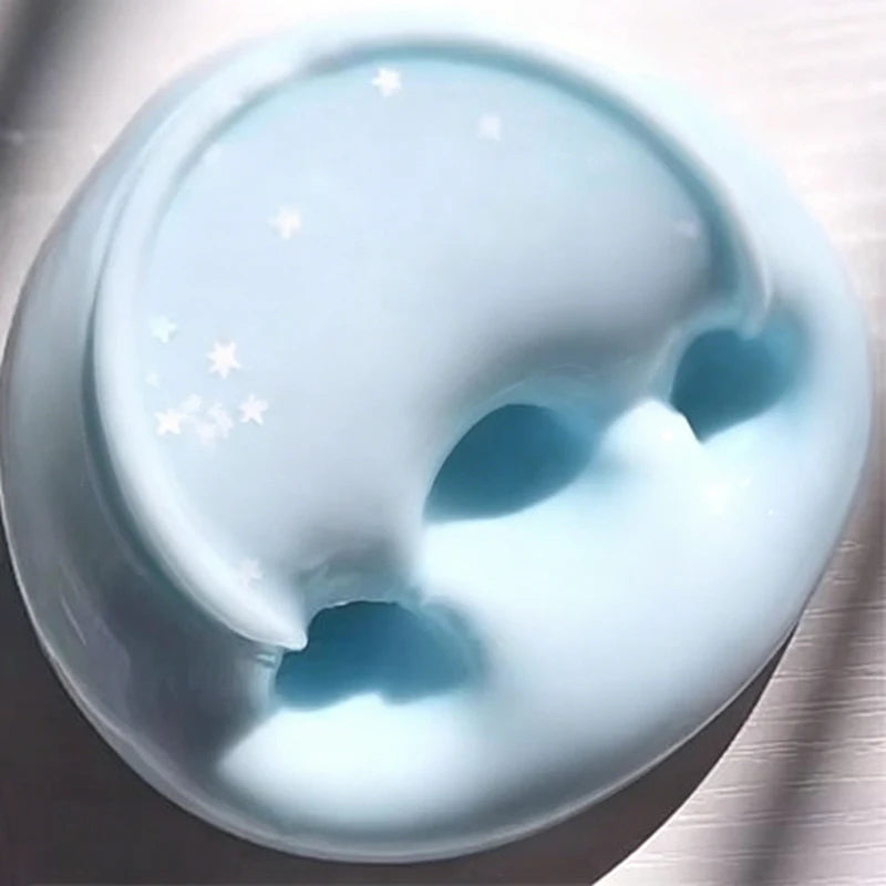 Squishy Slime Soft DIY Crystal Slime Squeeze Toy Stress Relief Slow Rising Sensory Fidget Toys Relaxing Slime Gifts 슬라임