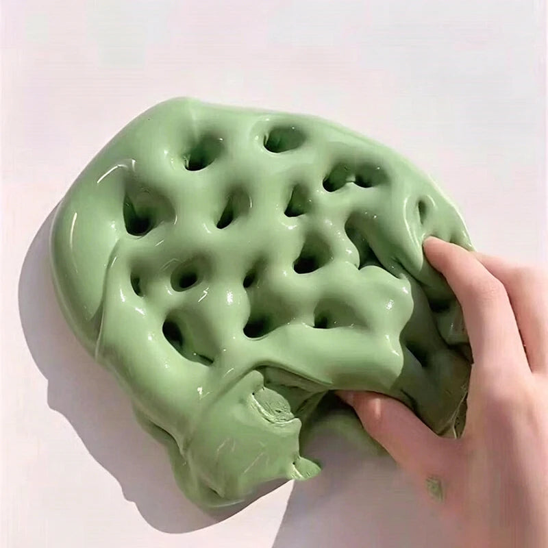 Squishy Slime Soft DIY Crystal Slime Squeeze Toy Stress Relief Slow Rising Sensory Fidget Toys Relaxing Slime Gifts 슬라임