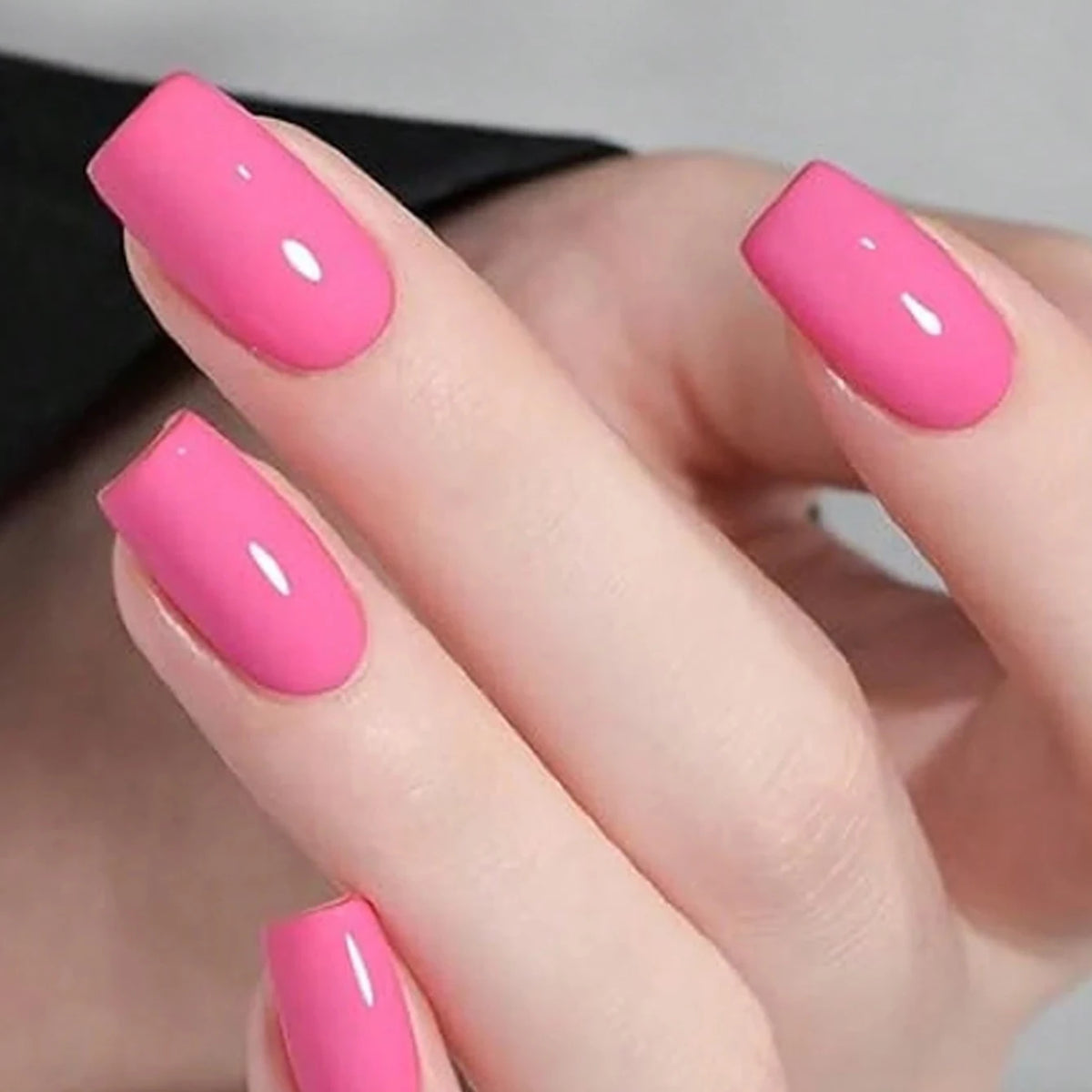 ARTAUG 24PCS Press On Nails Medium White Square Press On Nails Sweet Press On Nails Korean Press On Nails