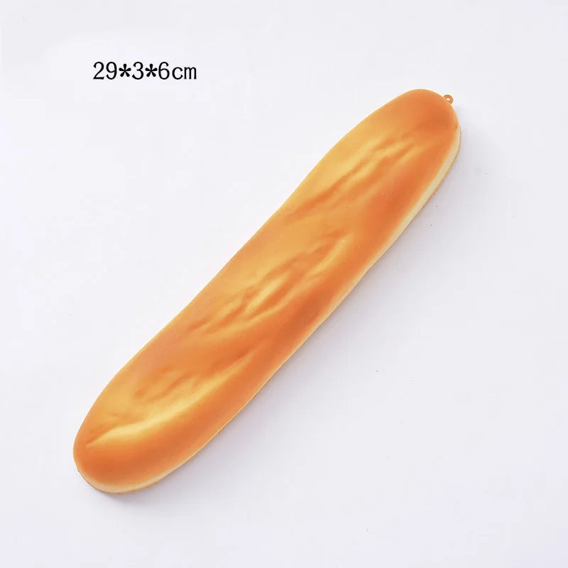 Squishy Food Creative Simulation Bread Toast Donuts Slow Rising Squeeze Stress Relief Toys Spoof Tease People Desktop Decoration